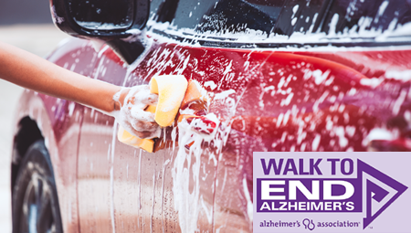 Car Wash and Bake Sale Fundraiser for Alzheimer's