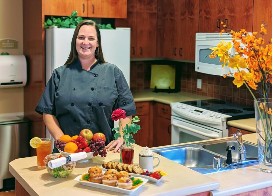 Culinary Demonstration by Michelle at Eskaton Village Roseville