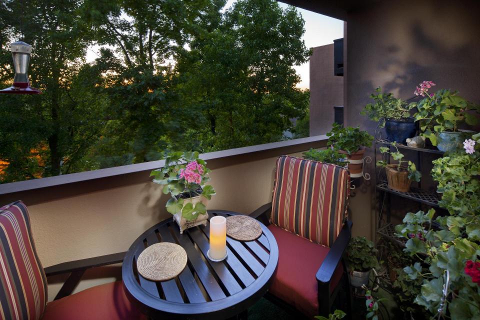 Apartment patio