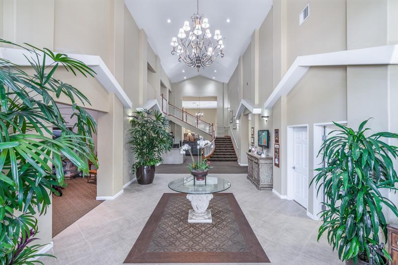 Eskaton Lodge Granite Bay front lobby